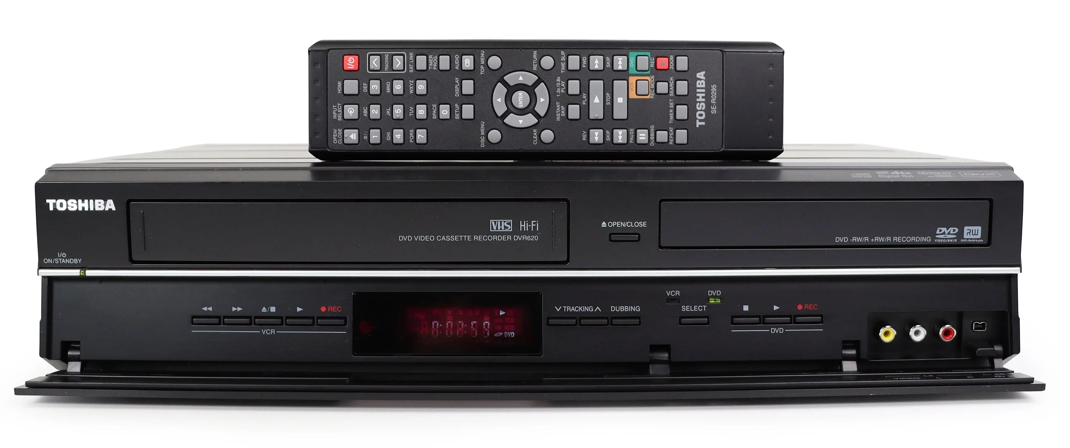 DVD Recorder VCR with Remote and HDMI Cable F70001