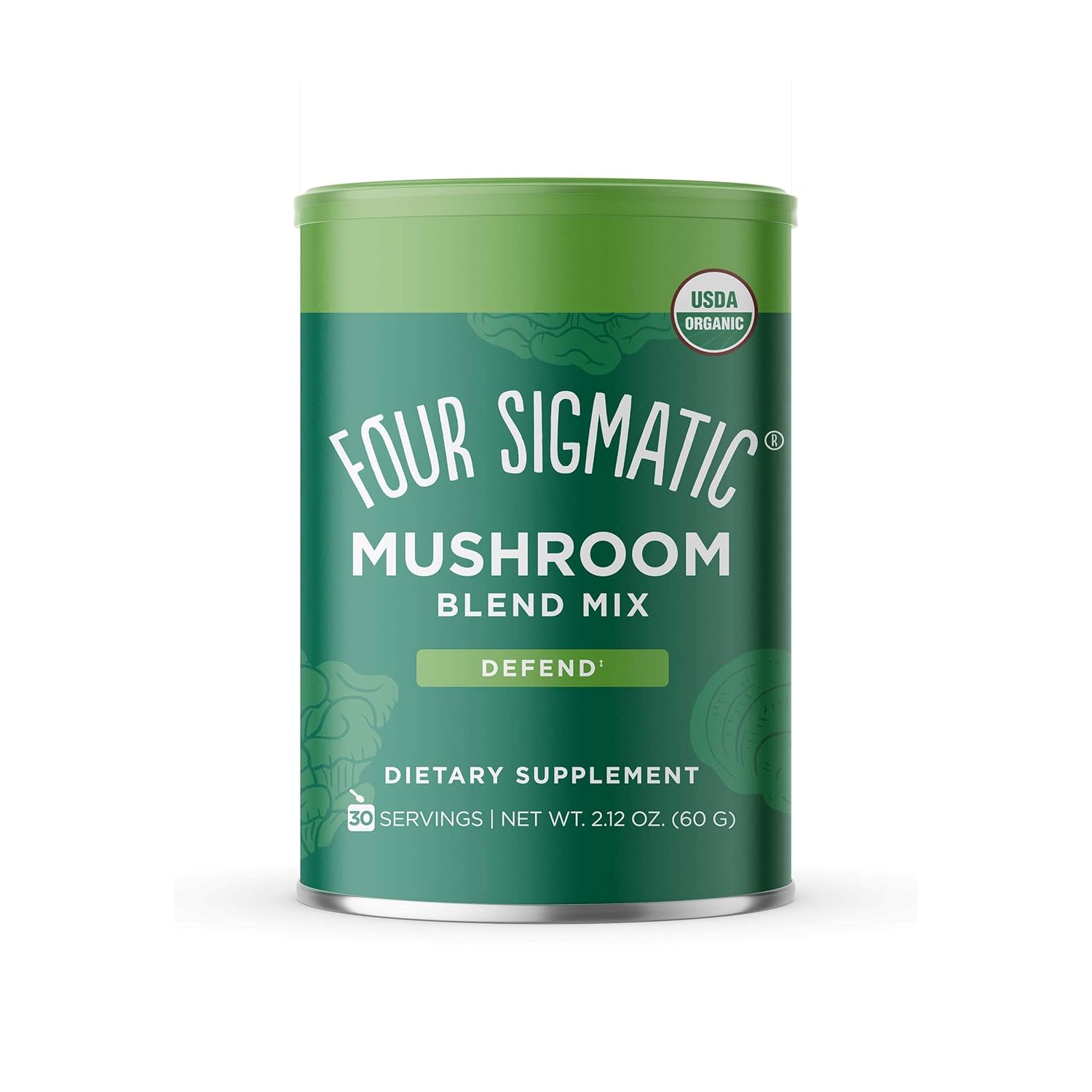 Organic Mushroom Powder Complex Bundle with Instant Mushroom Coffee (10 Count) D70517