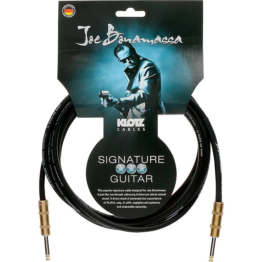 Black Instrument Cable 20 ft. F681