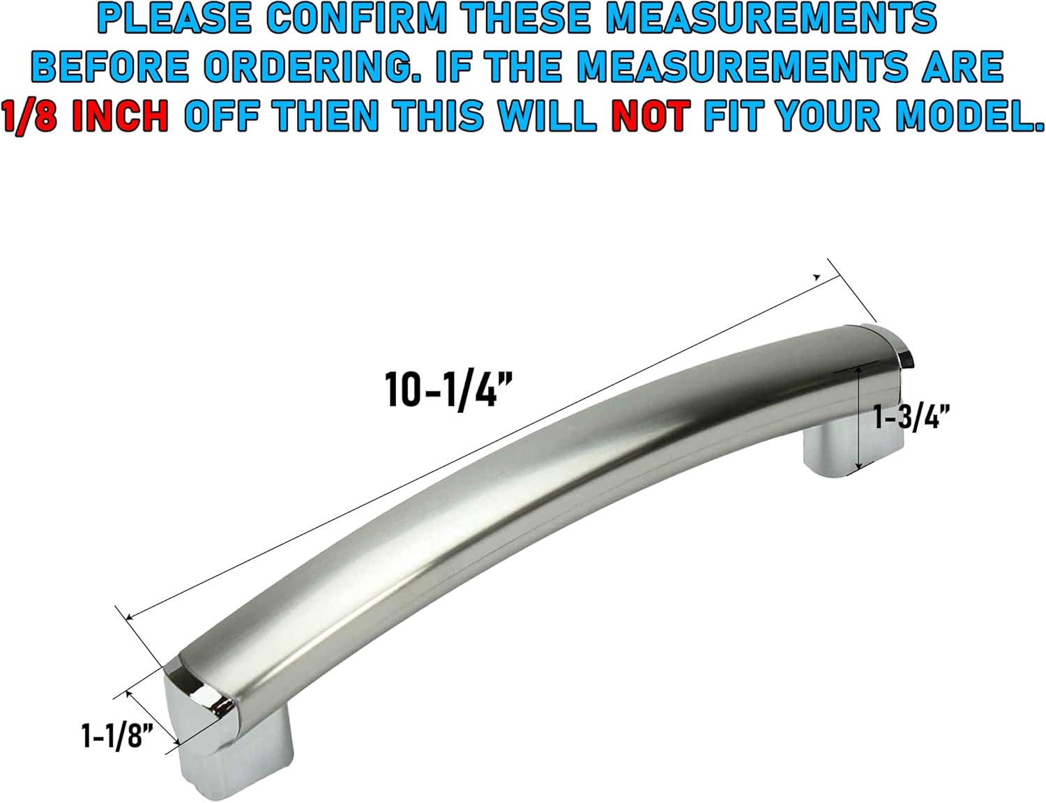Microwave Oven Door Handle B47452