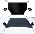 Black Windshield Cover 84.64" x 49.21" D7135