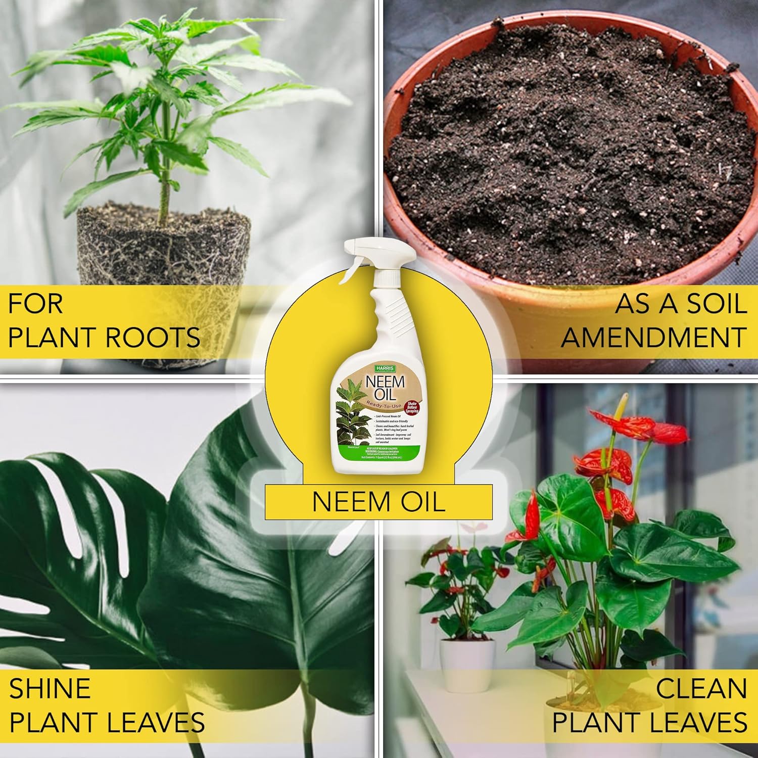 20oz Cold Pressed Neem Oil Spray Z721
