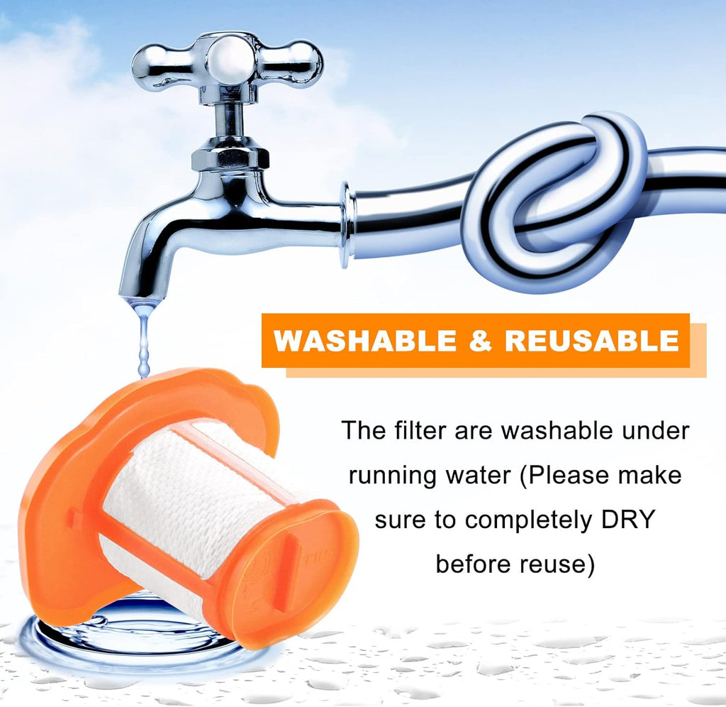 Filter Replacement Compatible with Black and Decker Hand Vacuum, Washable Hand Vacuum Filter (1PACK) R34870