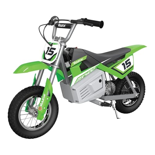 Green Electric Dirt Bike F1300