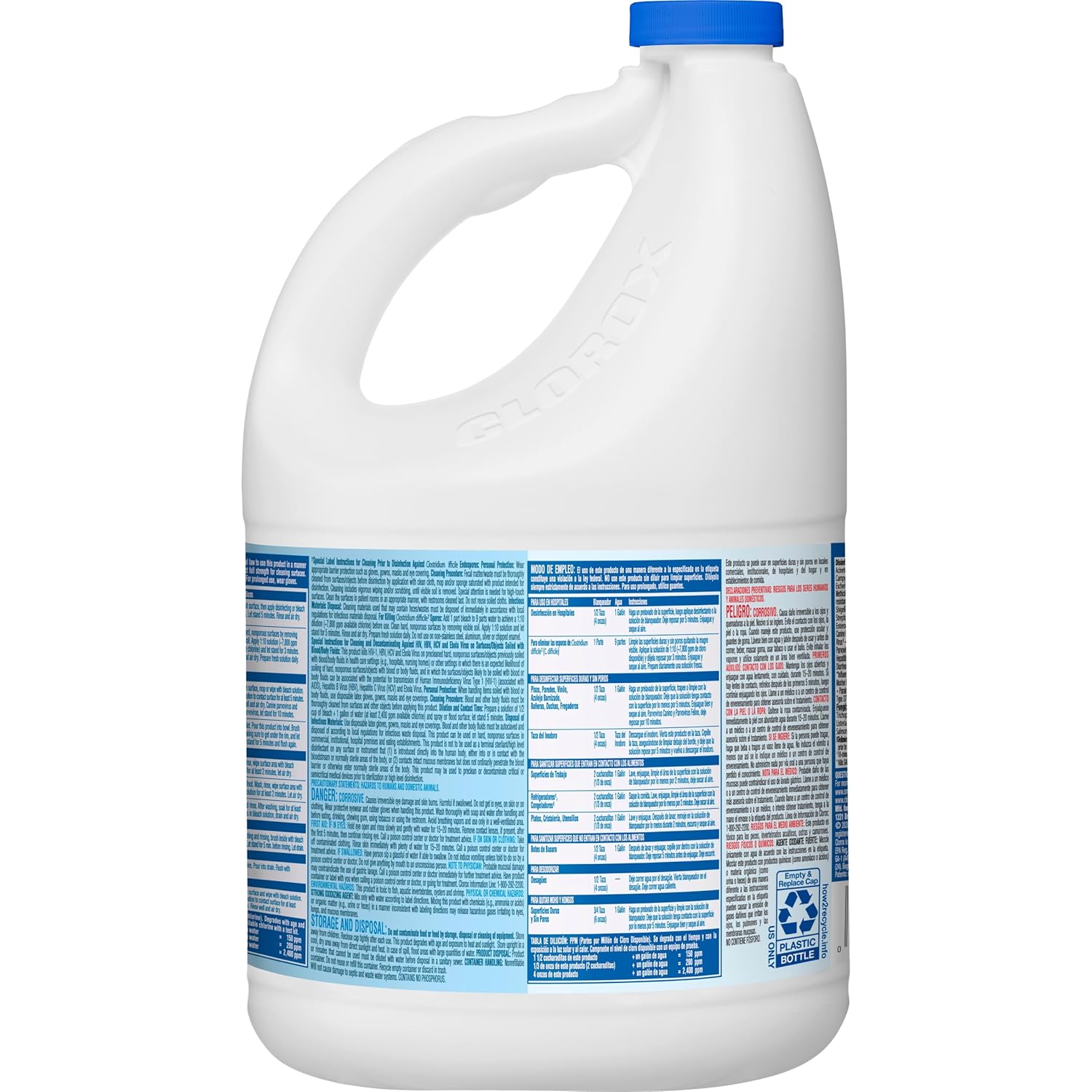 121 Ounce Bottle Pack of 3 Germicidal Bleach V7873