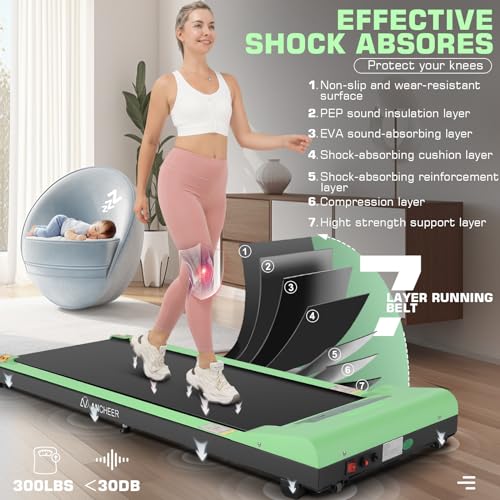 Compact Electric Treadmill with Remote Control V300457