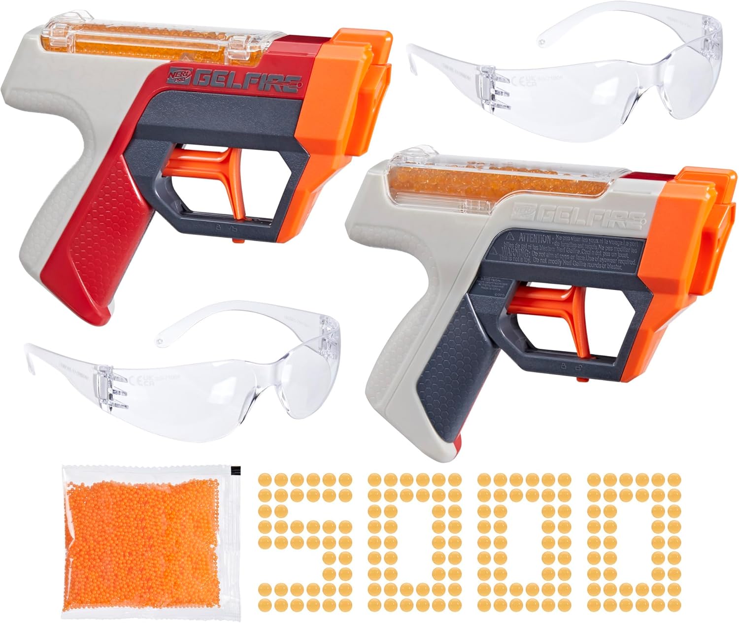 2 Blasters with 5000 Gelfire Rounds N1559