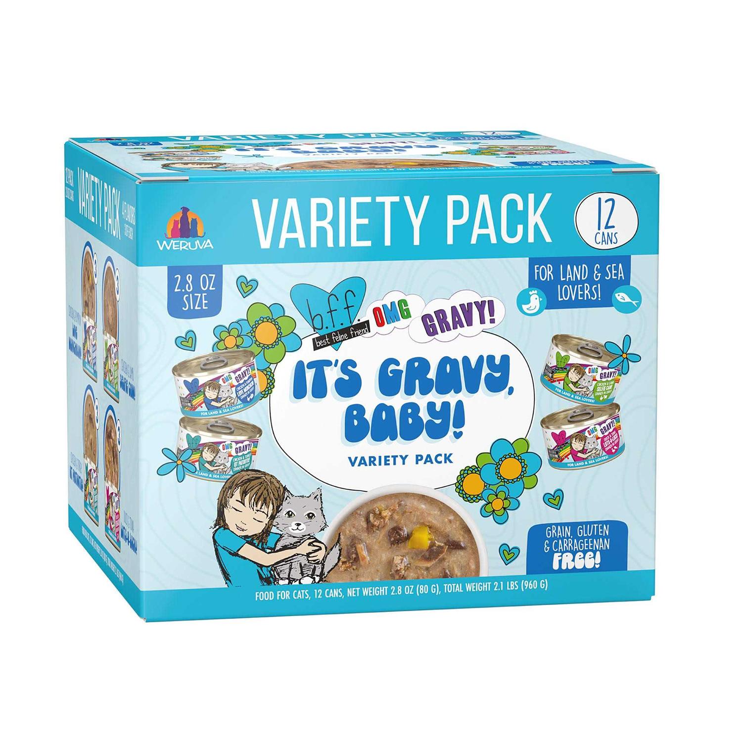 Variety Pack Wet Cat Food V5258