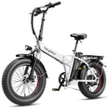 20" Electric Bike with 1000W Peak Motor, 624WH Removable Battery, Folding Fat Tire Bike W993