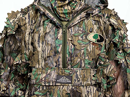 Camouflage Leafy Hunting Jacket with Hood R1093