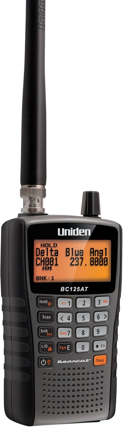 Handheld Scanner, 500 Channels, PC Programable F17015