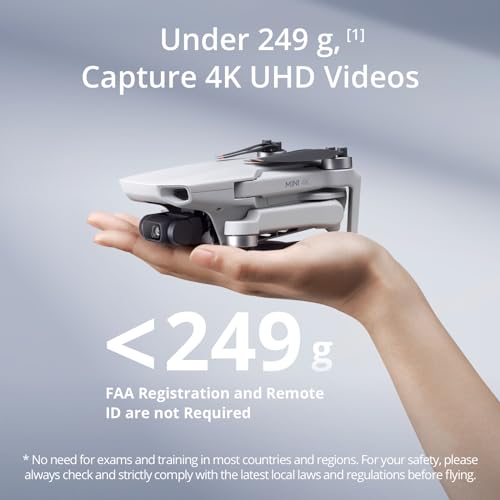 Drone with 4K UHD Camera, Under 249 g, 3-Axis Gimbal Stabilization, 31-Min Max Flight Time P45449