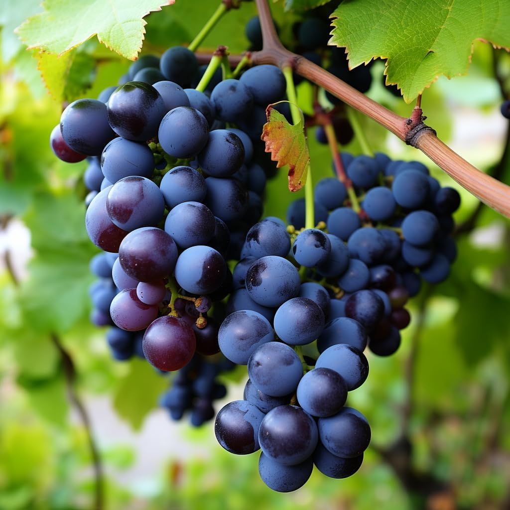 Concord Grape Vine - 2.5" Pot - Live Plant B3985