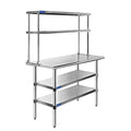 24" X 30" Stainless Steel Work Table with 2 Shelves I878598
