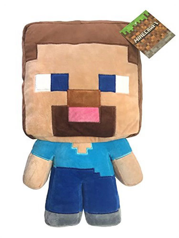 Minecraft Steve Plush Stuffed Pillow Buddy C7720