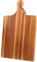 Acacia Wood Cutting Board with Handle 17"X11" H432