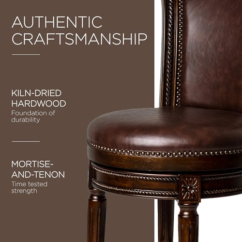 White Oak Finish Natural Color Fabric Counter Height Barstool with Back, Set of 2 K2598