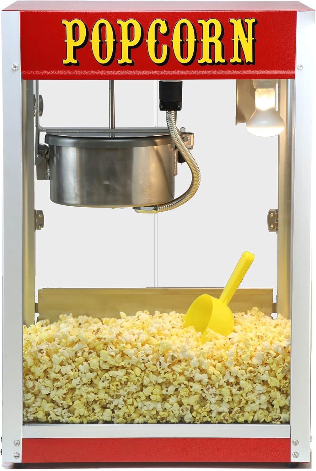 Red 8 Ounce Popcorn Machine L58036