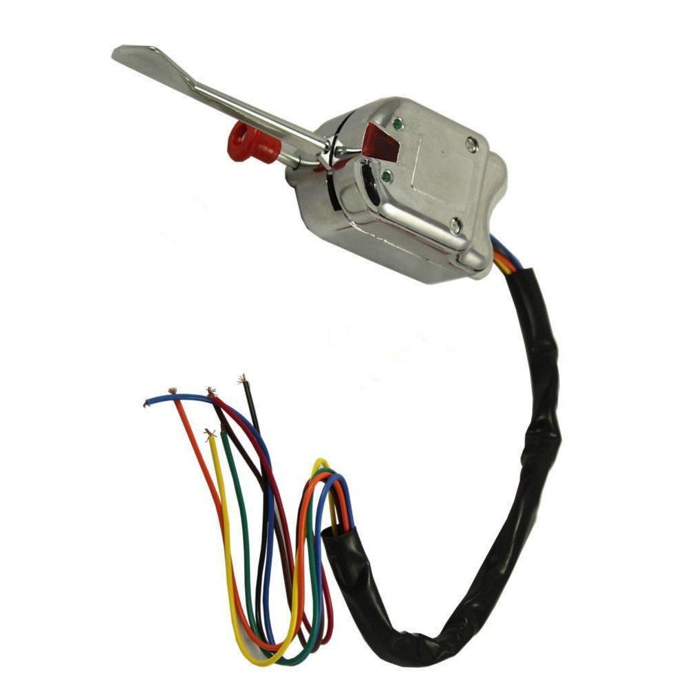 Chrome Turn Signal Switch 12V C416