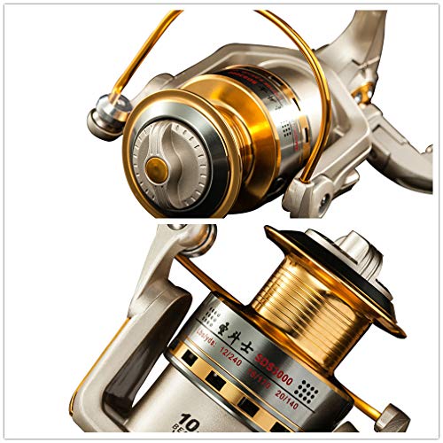 Spinning Fishing Reel 10 Ball Bearings 1000 2000 3000 4000 5000 6000 Series V590665