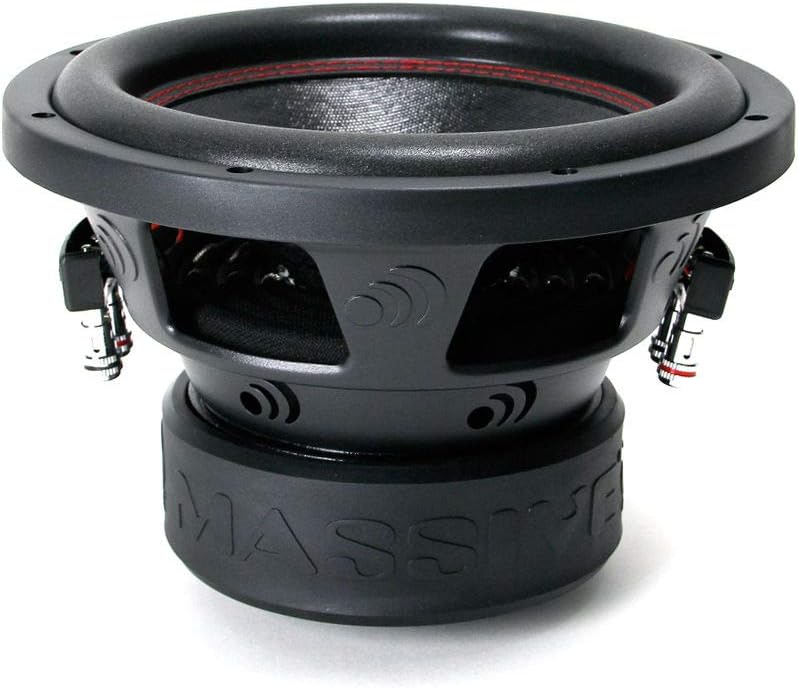 6.5 Inch Car Audio Subwoofer 250 Watt RMS Dual 4 Ohm Y772698
