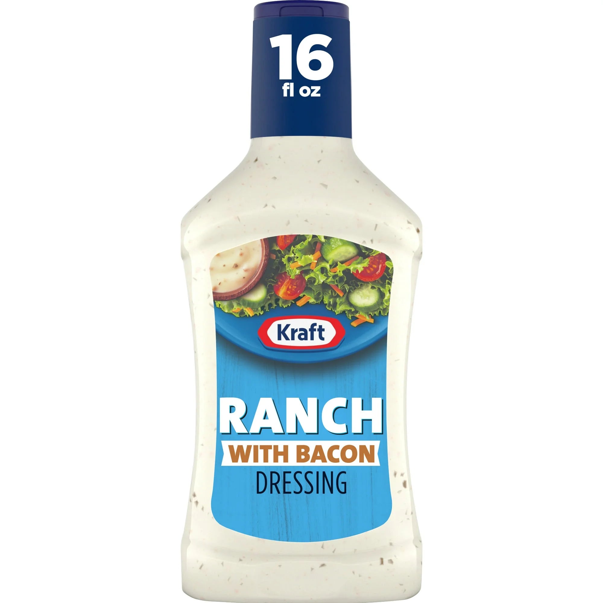 16 fl oz Bottle Pack of 2 Ranch Salad Dressing with Bacon S77351
