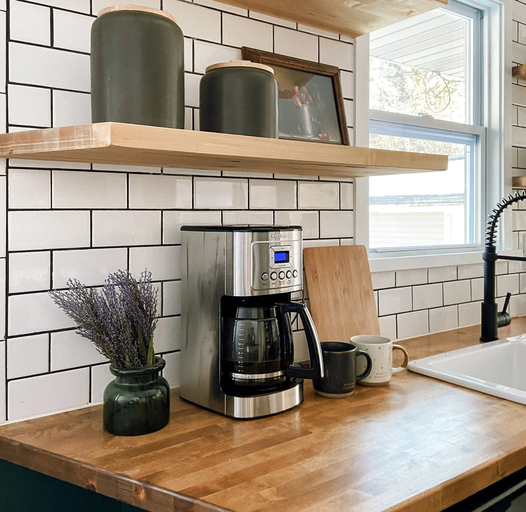 14 Cup Programmable Silver Coffeemaker Q342697