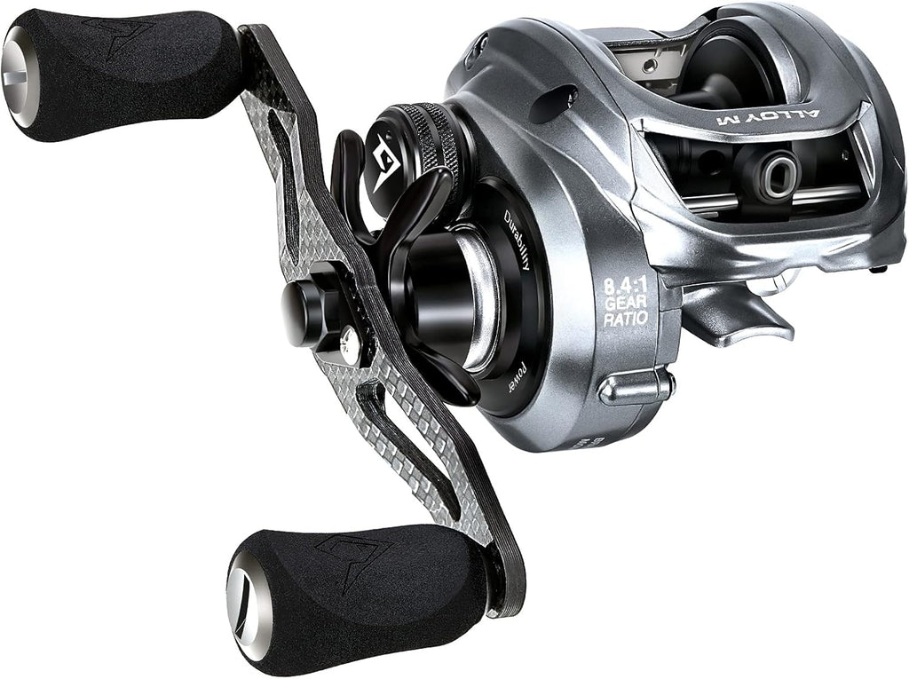 Aluminum Frame Low Profile Baitcasting Reels H37702