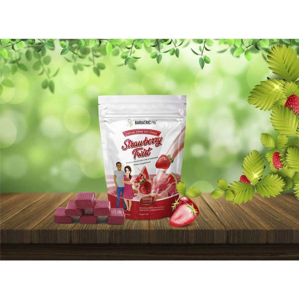 Sugar-Free Calcium Citrate Soft Chews 500mg with Probiotics 90ct J213