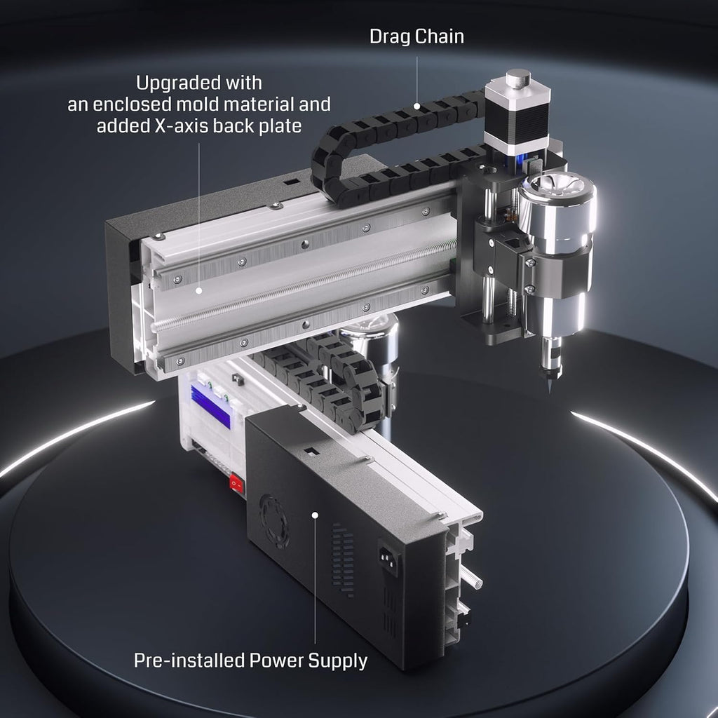 3020-PRO MAX V2 CNC Router Machine with Y-Axis Extension Kit R622