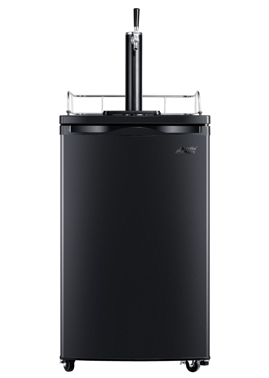 Single Tap Kegerator, 4.9 cu. ft, Black L9104