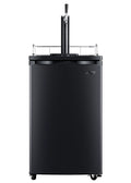 Single Tap Kegerator, 4.9 cu. ft, Black L9104