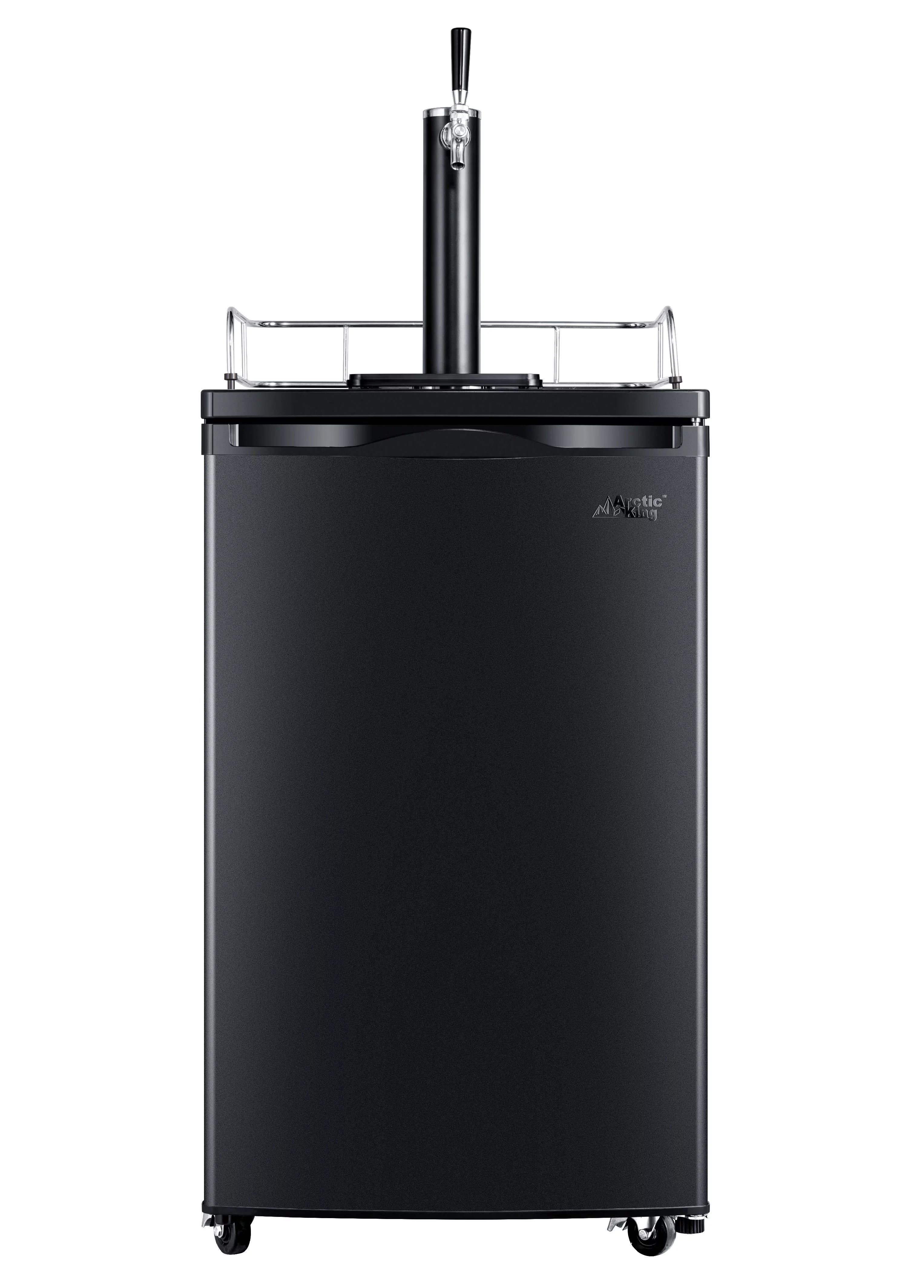 Single Tap Kegerator, 4.9 cu. ft, Black L9104