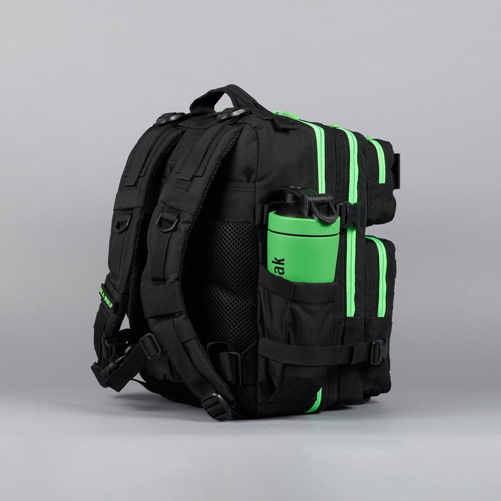 25 L BackPack Black Neon Green E43790