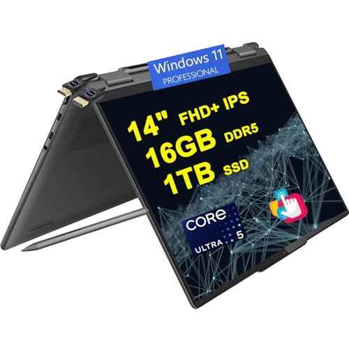 14" FHD+ Touch Anti-Fingerprint 2-in-1 Laptop with Pen J143