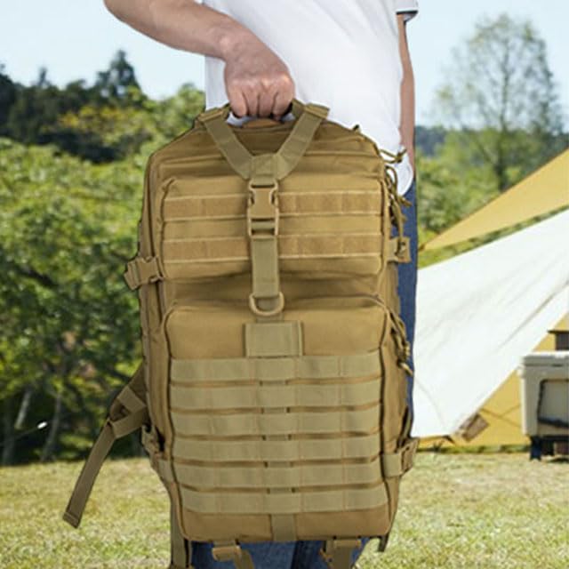 Black 45L Tactical Backpack V6500
