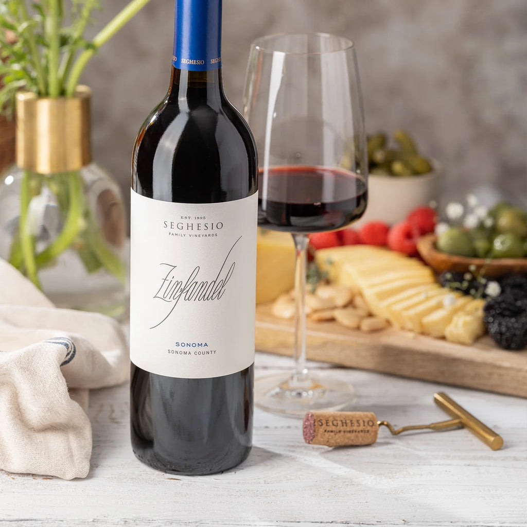 Zinfandel Red Wine, 750 ml Bottle, 15% ABV U3036