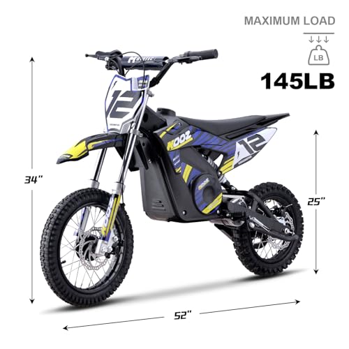 Blue 36V 1000W Electric Dirt Bike with 16" Tire W829555