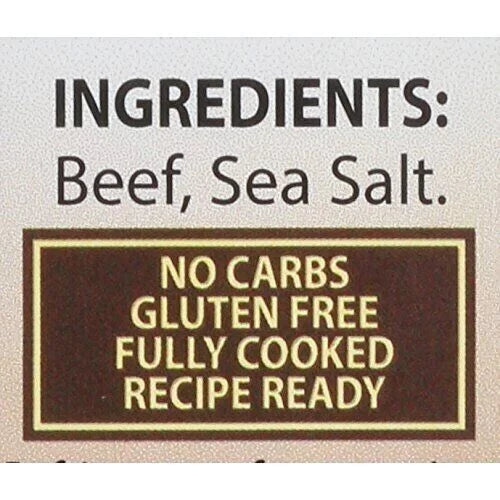 (12 Pack) Ground Beef 14 oz Can Fully Cooked O15844