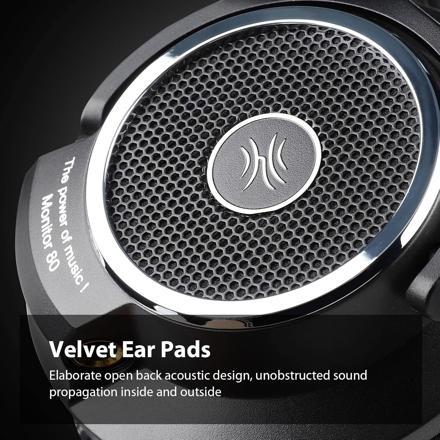 Open Back 250 Ohm Velour Over Ear Headphones C889662