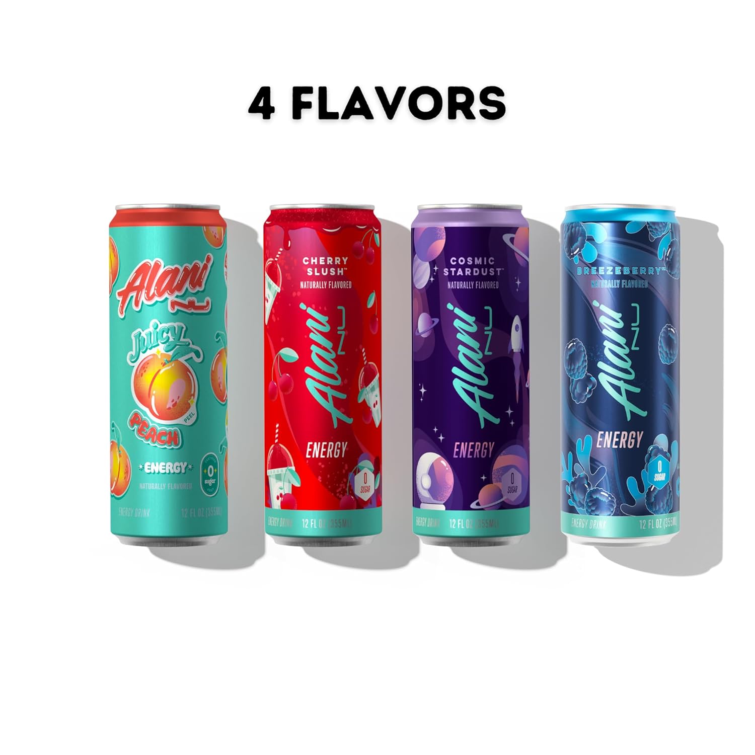 12 Fl Oz Cans (6 Pack) Low Calorie Sugar Free Energy Drink G6286