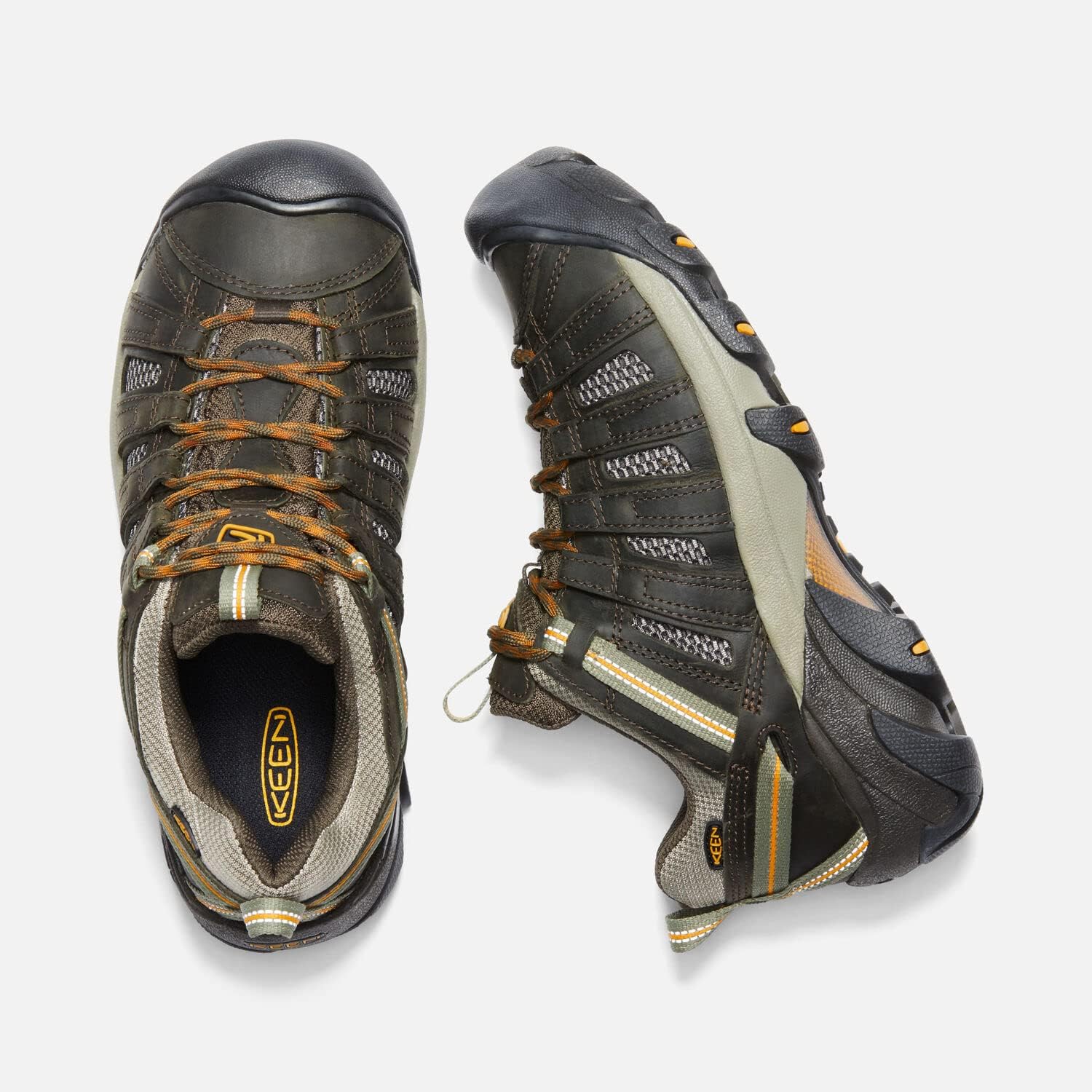 Black Olive Inca Gold Low Height Breathable Hiking Shoes F55831