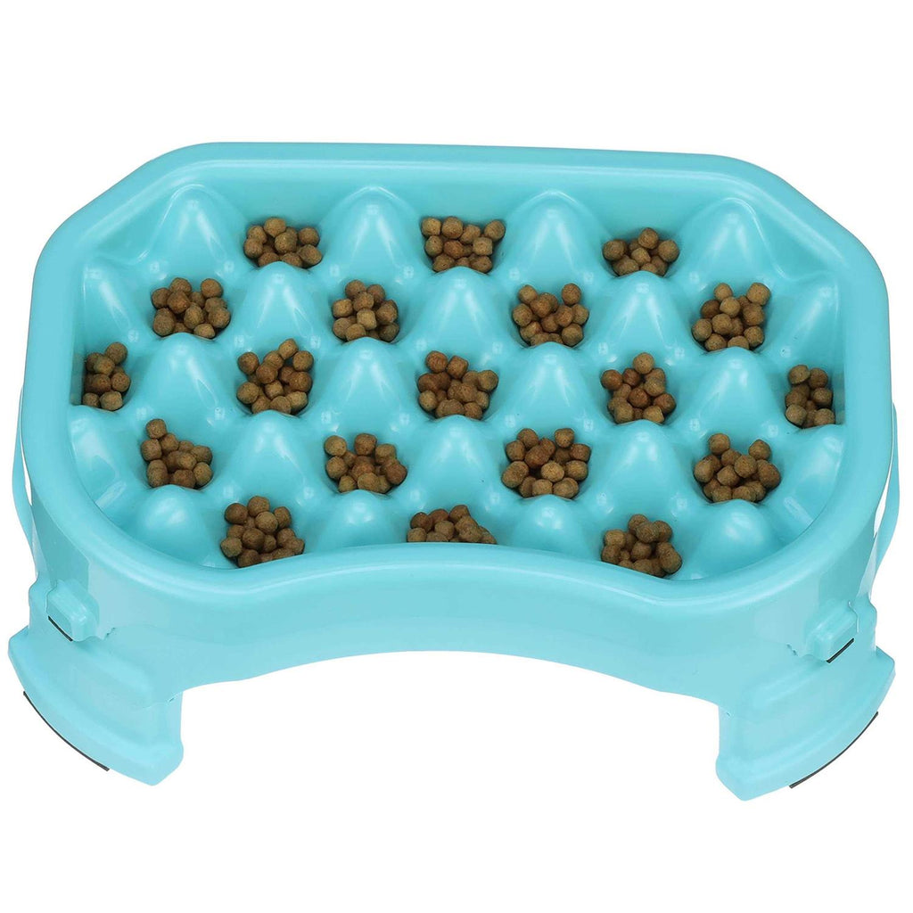 Raised Slow Feeder Dog Bowl W339