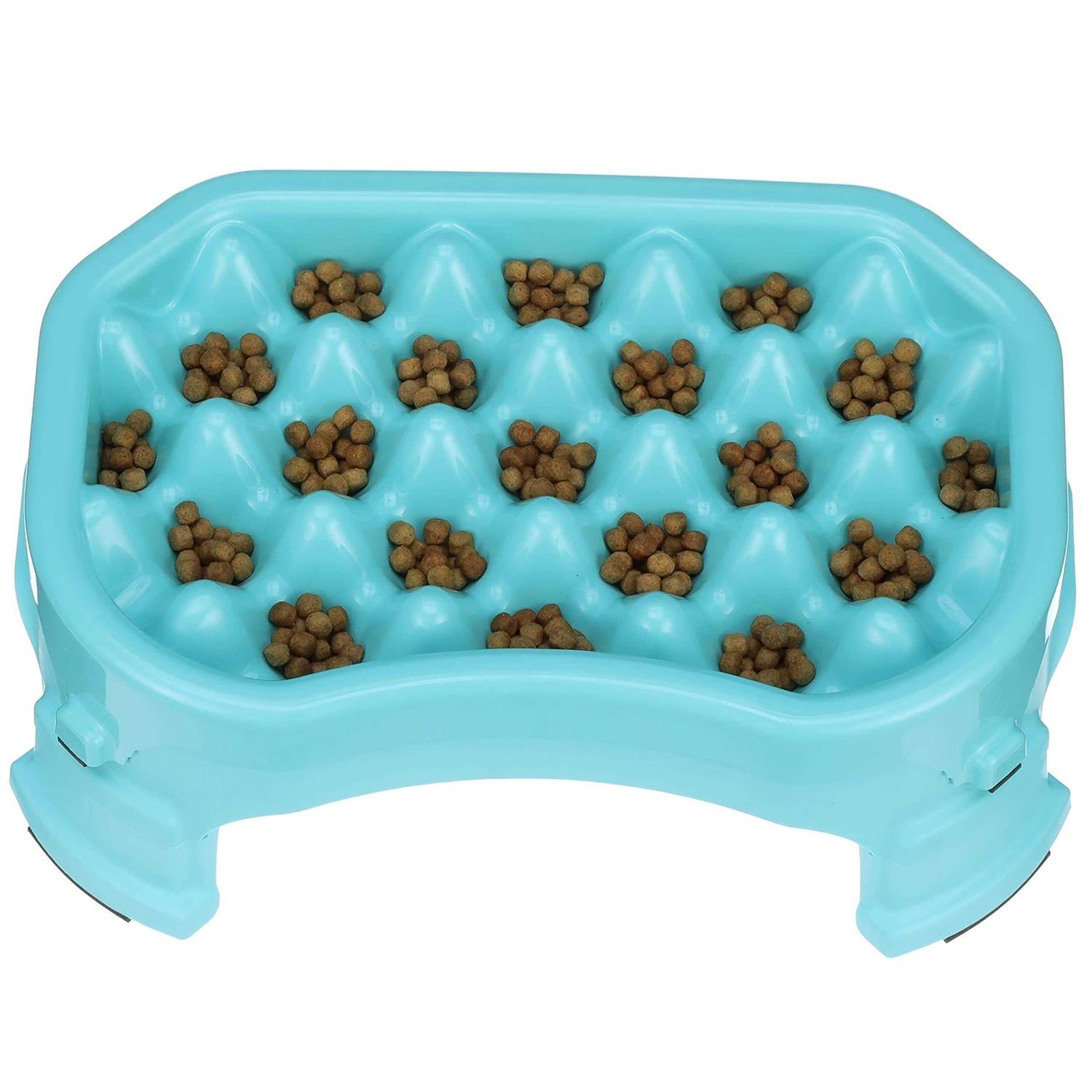 Raised Slow Feeder Dog Bowl W339