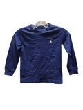 NAVY BLUE Boys Long-Sleeve Waffle-Knit Tee Size 5 A300282