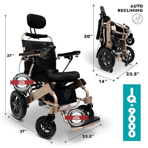 Foldable Lightweight Electric Wheelchair G365