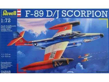 1:72 Scale Northrop F-89 D/ J Scorpion H897
