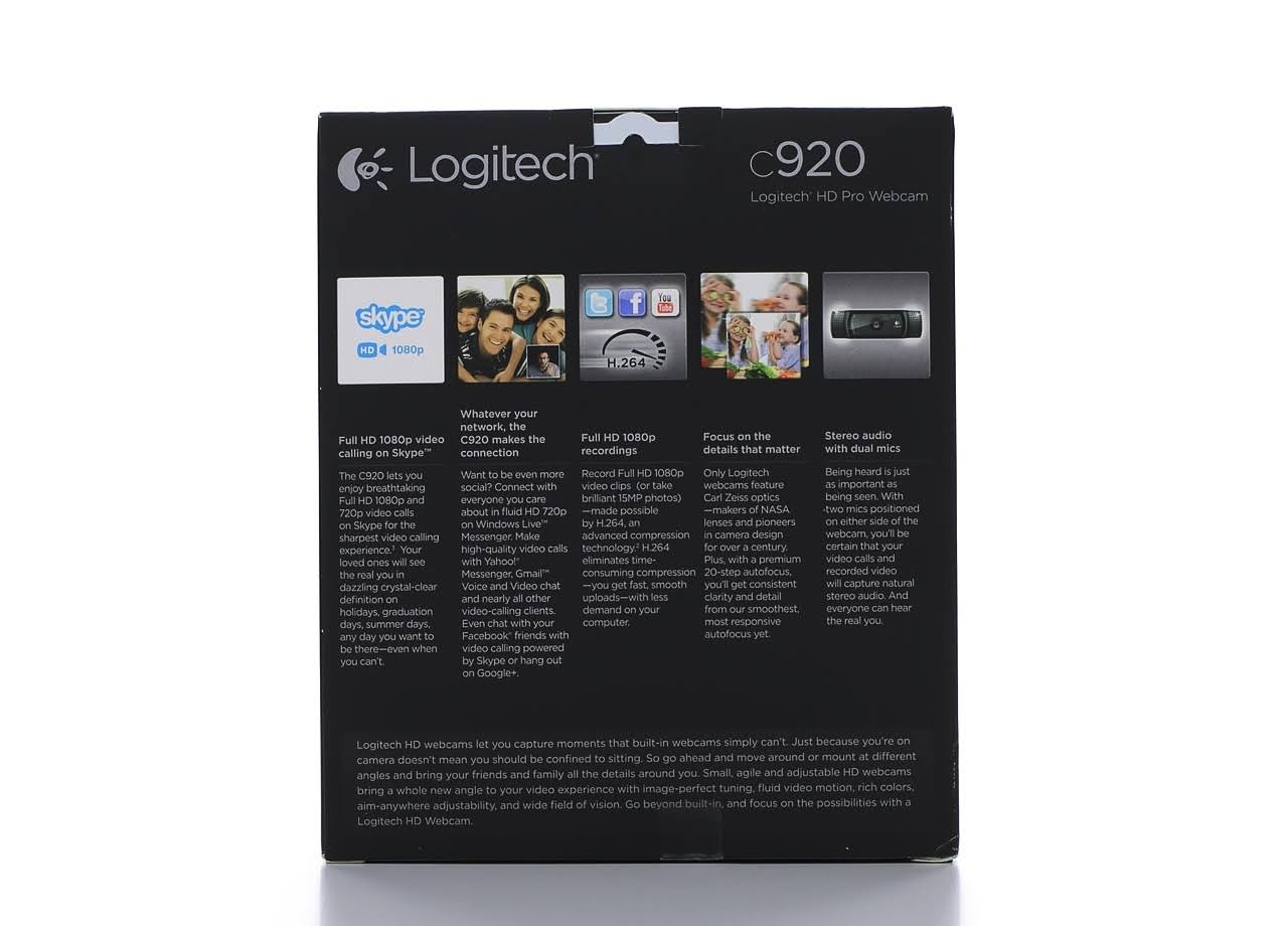 HD Pro C920 Webcam K281