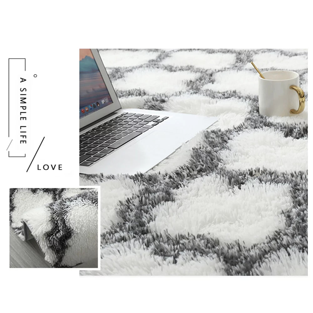 Soft Velvet Area Rug P63385