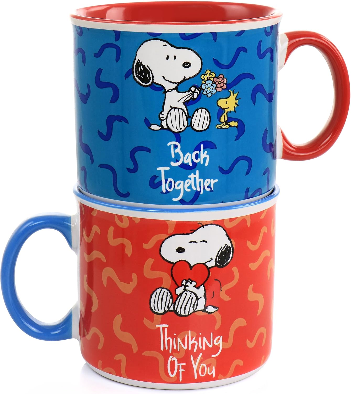 4 Piece 21oz Stoneware Mug Set L817212
